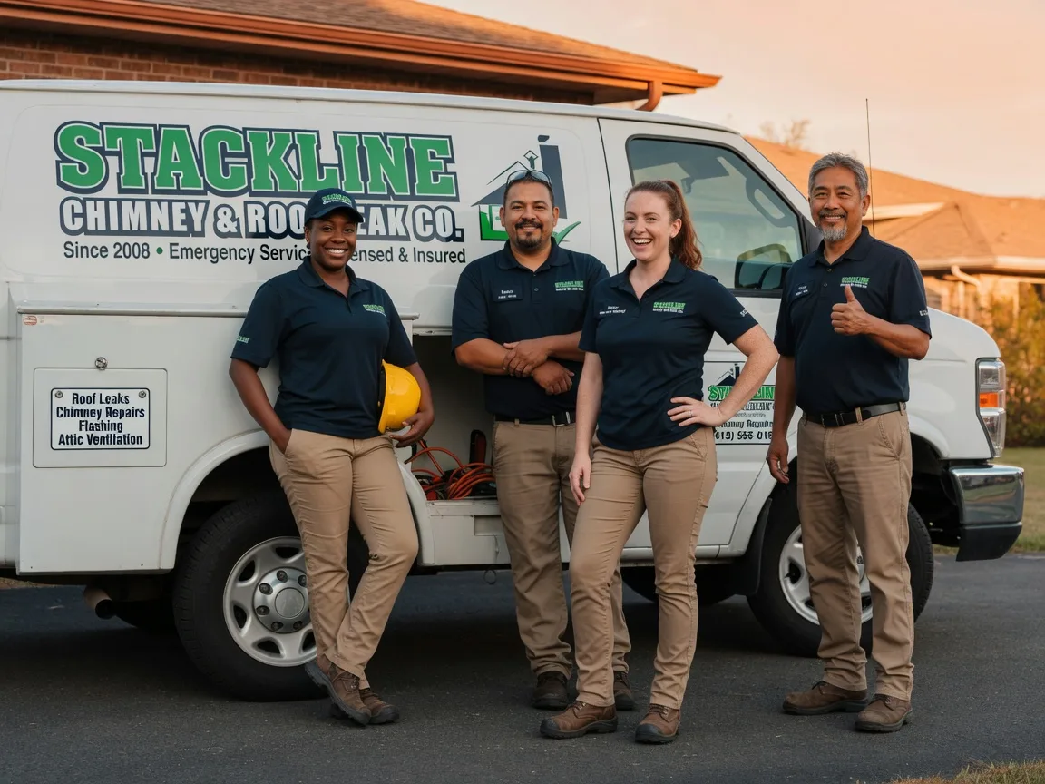 Chimney flashing repair company in Genesee, MI